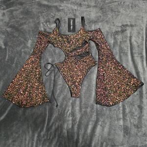 Glittering Multicolor Skirt